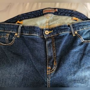 24T Torrid Boyfriend Straight Leg Vintage Stretch Jeans